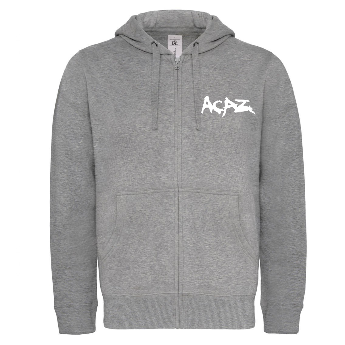 Bild von ACAZ "CLASSIC LOGO" ZIPPER [grau]