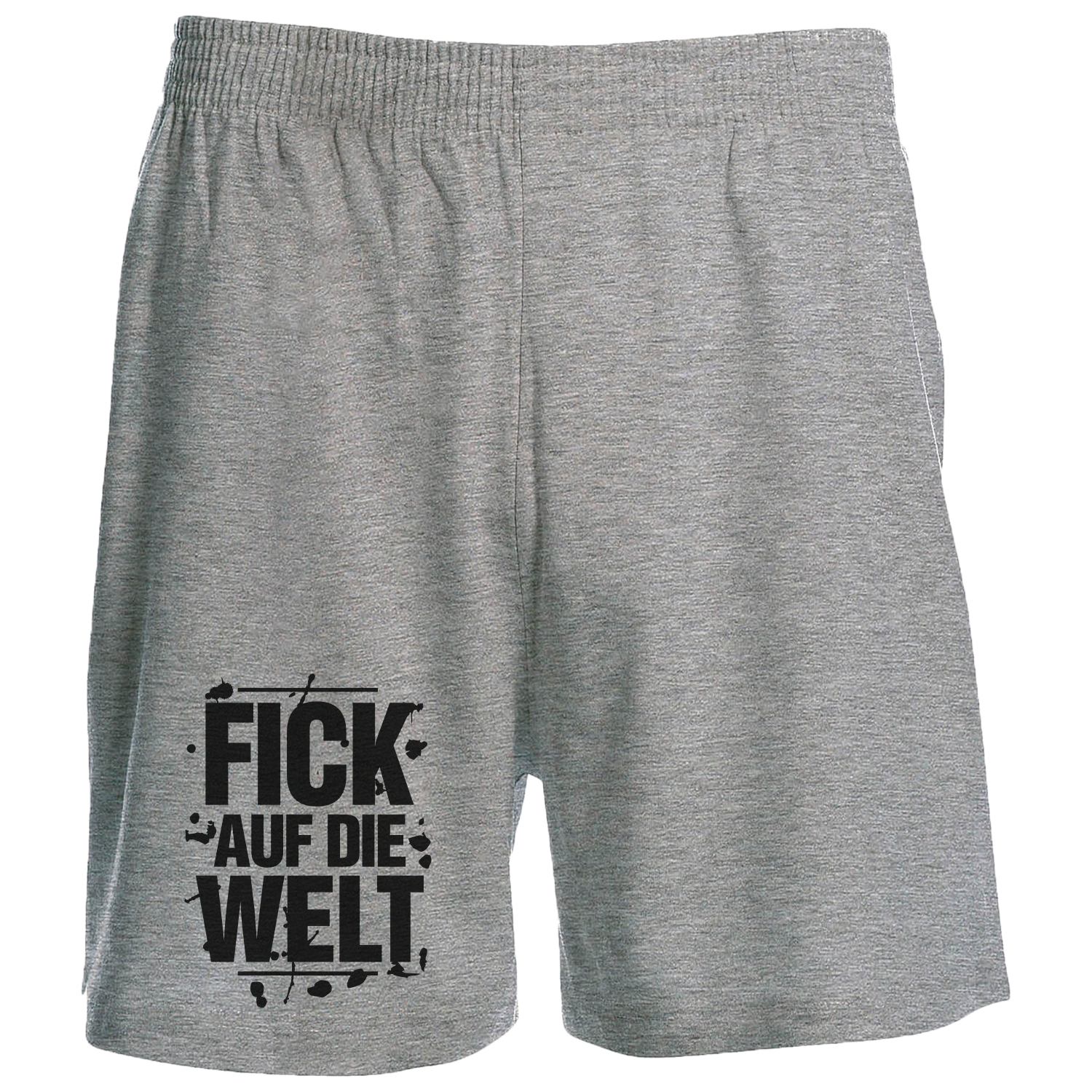 Bild von FICK AUF DIE WELT - SHORT (grau)