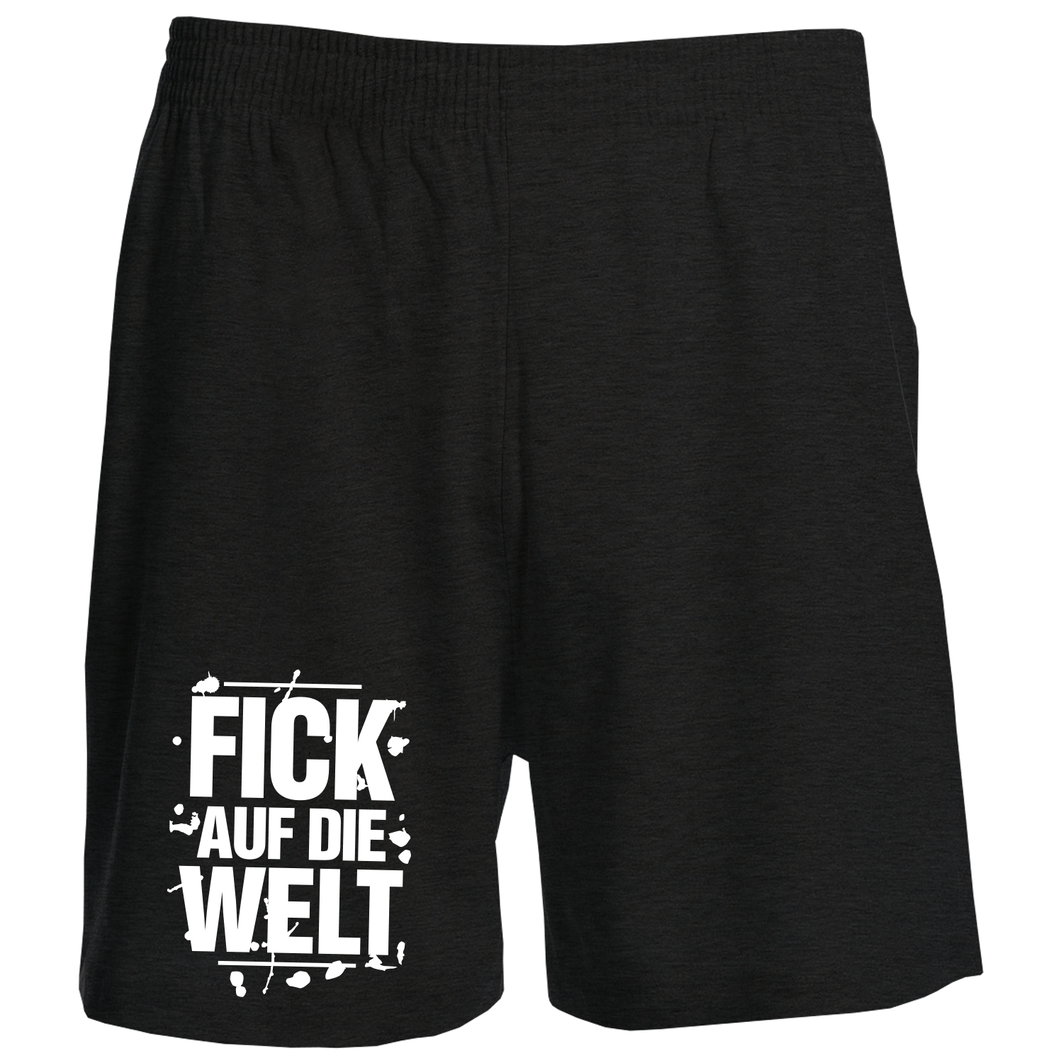 Bild von FICK AUF DIE WELT - SHORT (schwarz)