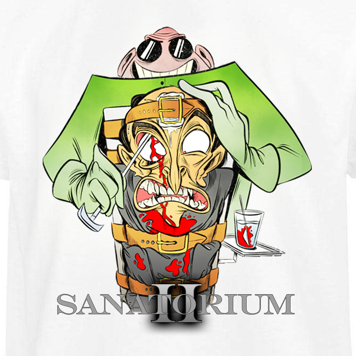 Bild von SANATORIUM II - SHIRT [weiß]