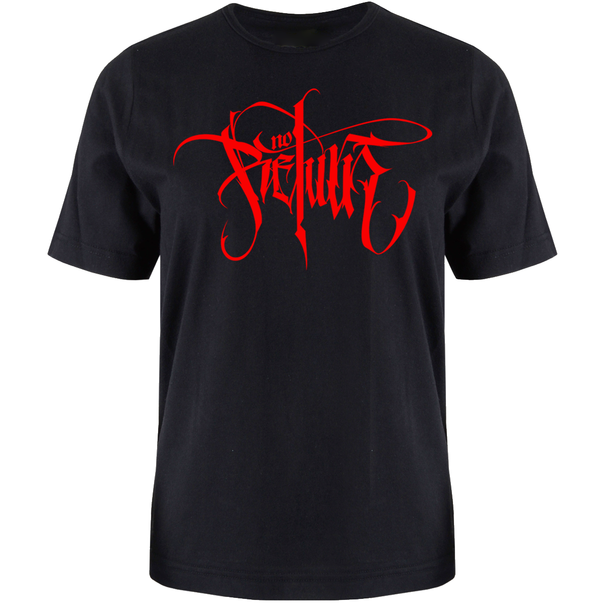 Bild von 'NO RETURN' KALLIGRAPHIE - SHIRT [schwarz]