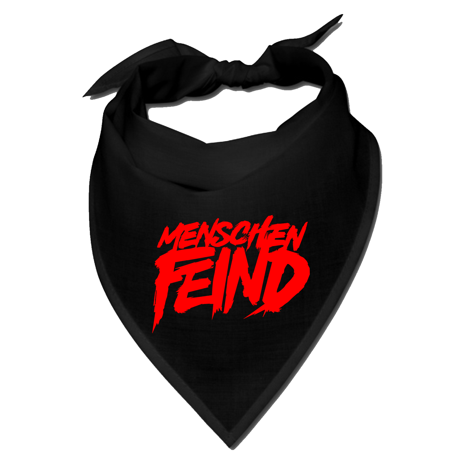 Bild von MENSCHENFEIND - BANDANA [schwarz]