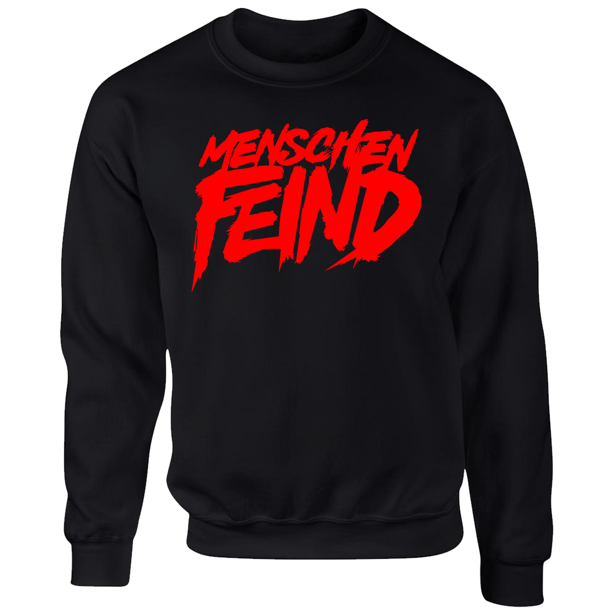 Bild von MENSCHENFEIND - SWEATER (schwarz)