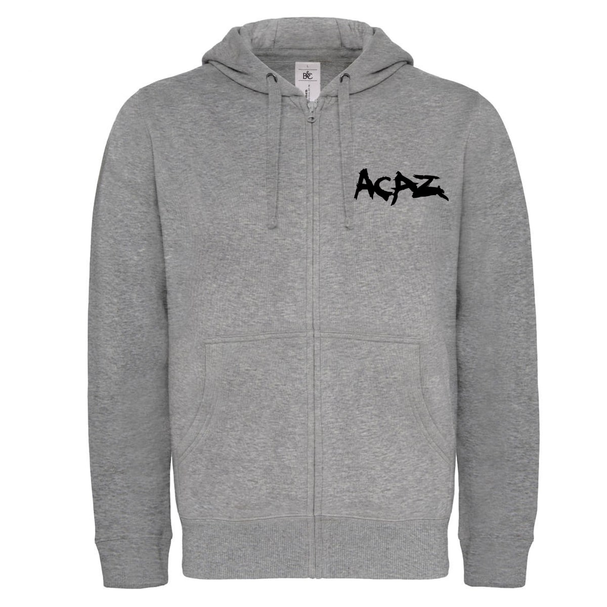 Bild von ACAZ "CLASSIC LOGO" ZIPPER [grau]